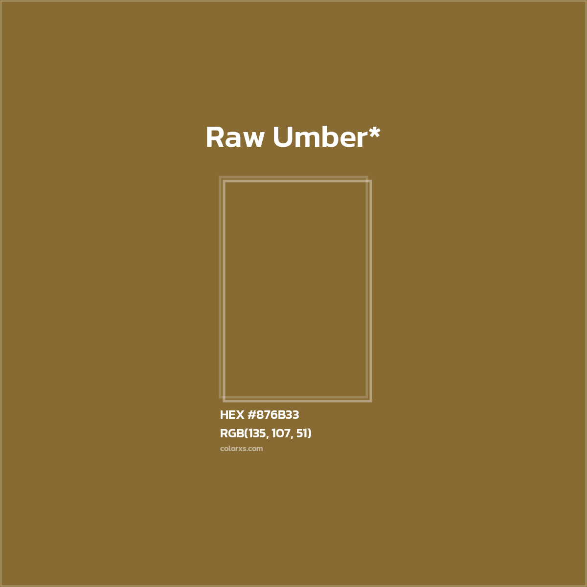 HEX #876B33 Color Name, Color Code, Palettes, Similar Paints, Images