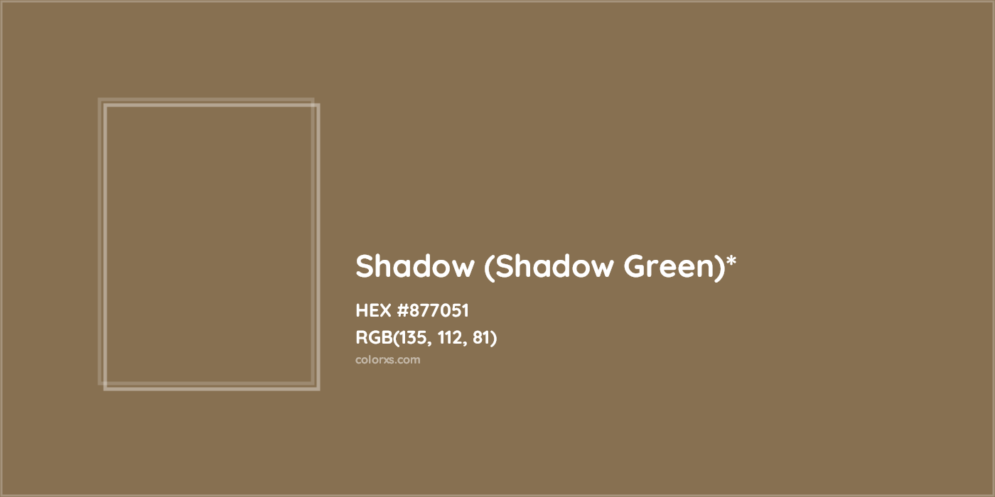 HEX #877051 Color Name, Color Code, Palettes, Similar Paints, Images