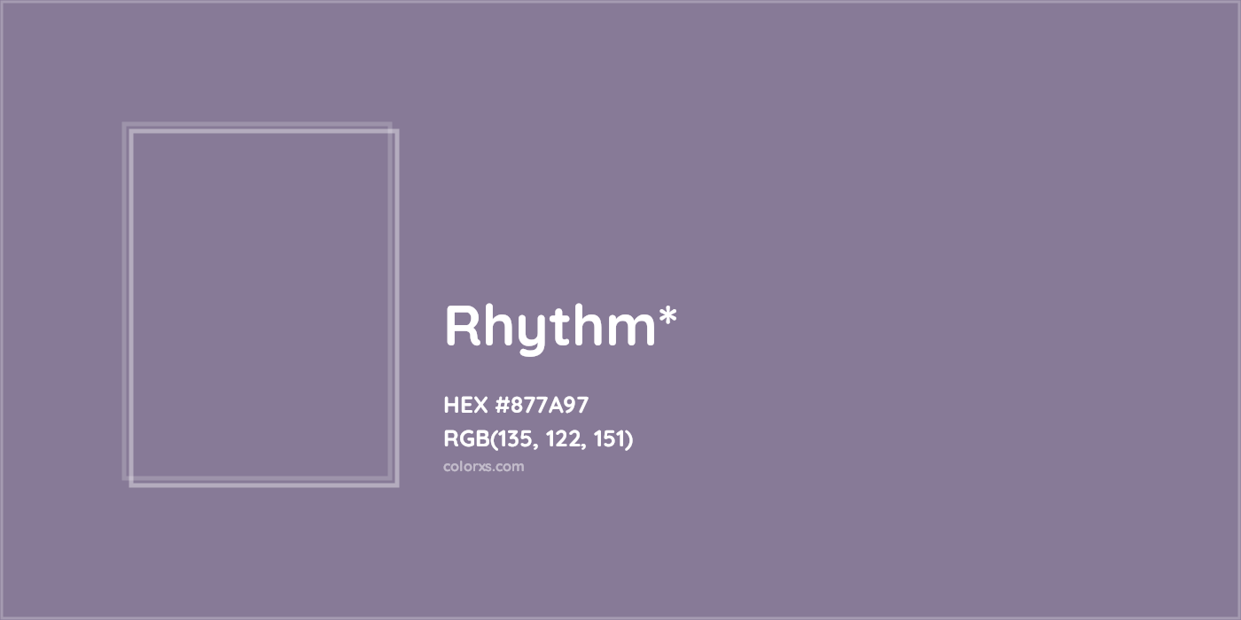 HEX #877A97 Color Name, Color Code, Palettes, Similar Paints, Images