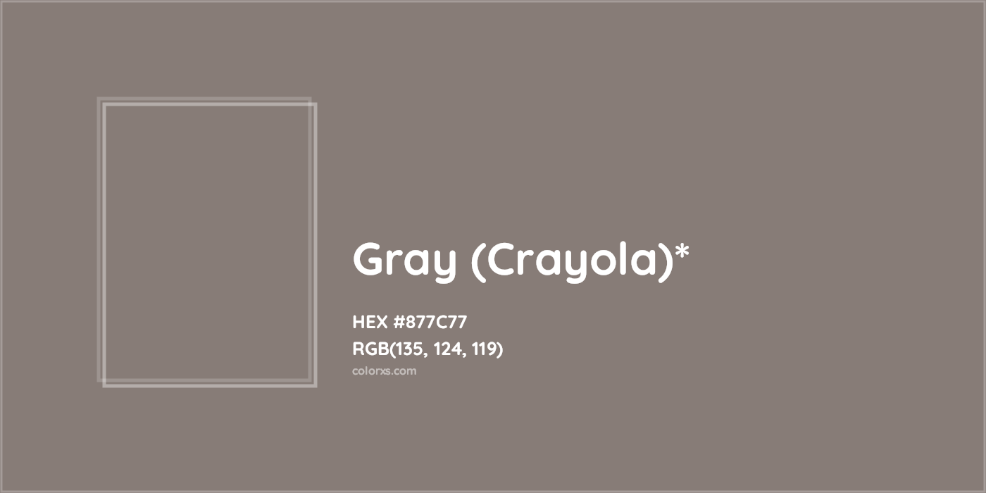 HEX #877C77 Color Name, Color Code, Palettes, Similar Paints, Images