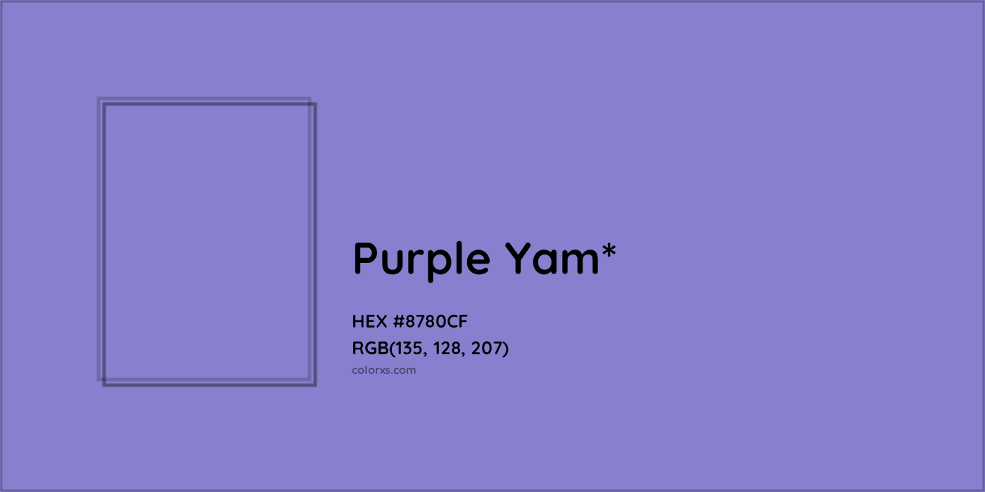 HEX #8780CF Color Name, Color Code, Palettes, Similar Paints, Images