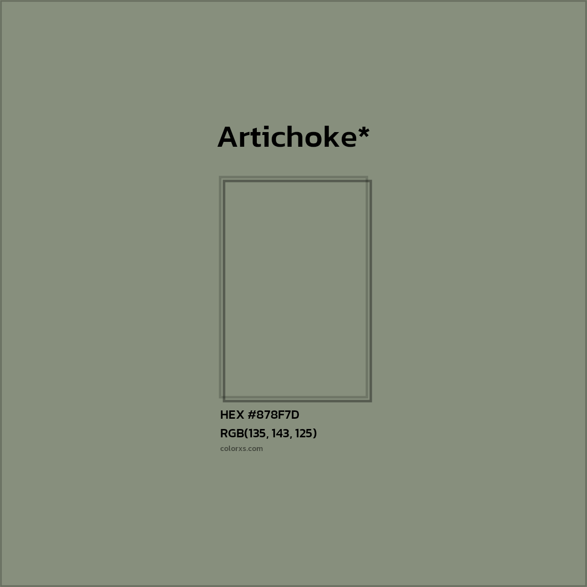 HEX #878F7D Color Name, Color Code, Palettes, Similar Paints, Images