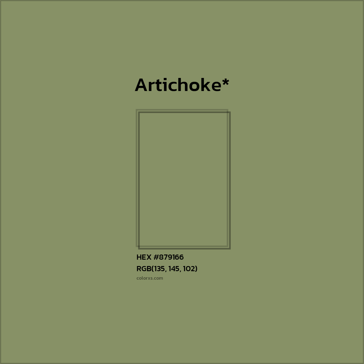 HEX #879166 Color Name, Color Code, Palettes, Similar Paints, Images