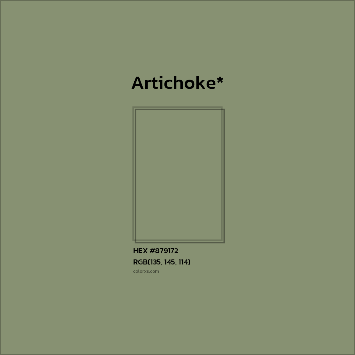 HEX #879172 Color Name, Color Code, Palettes, Similar Paints, Images
