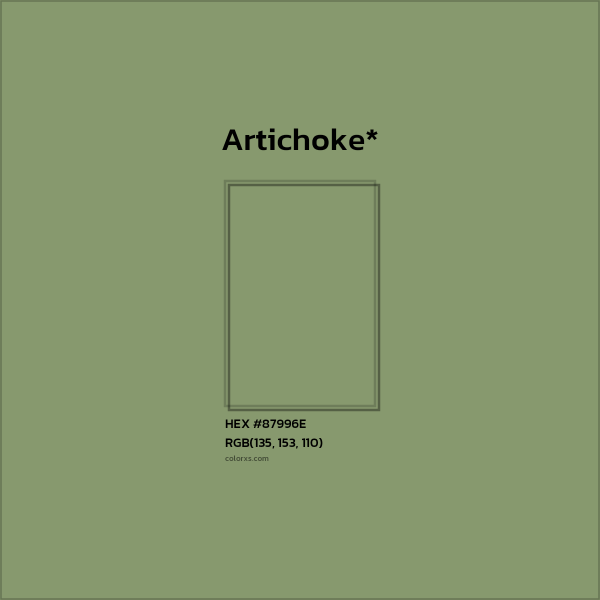 HEX #87996E Color Name, Color Code, Palettes, Similar Paints, Images