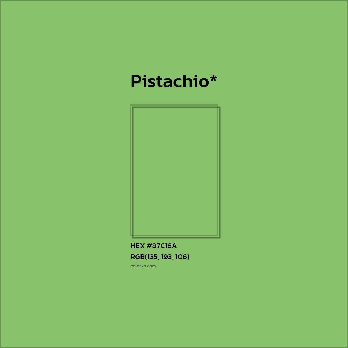 HEX #87C16A Color Name, Color Code, Palettes, Similar Paints, Images