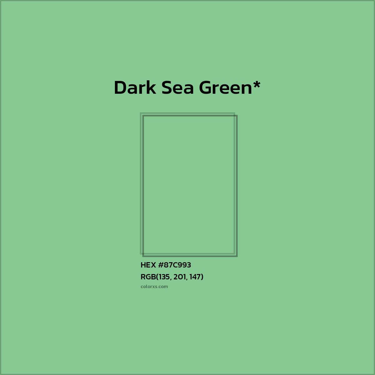HEX #87C993 Color Name, Color Code, Palettes, Similar Paints, Images