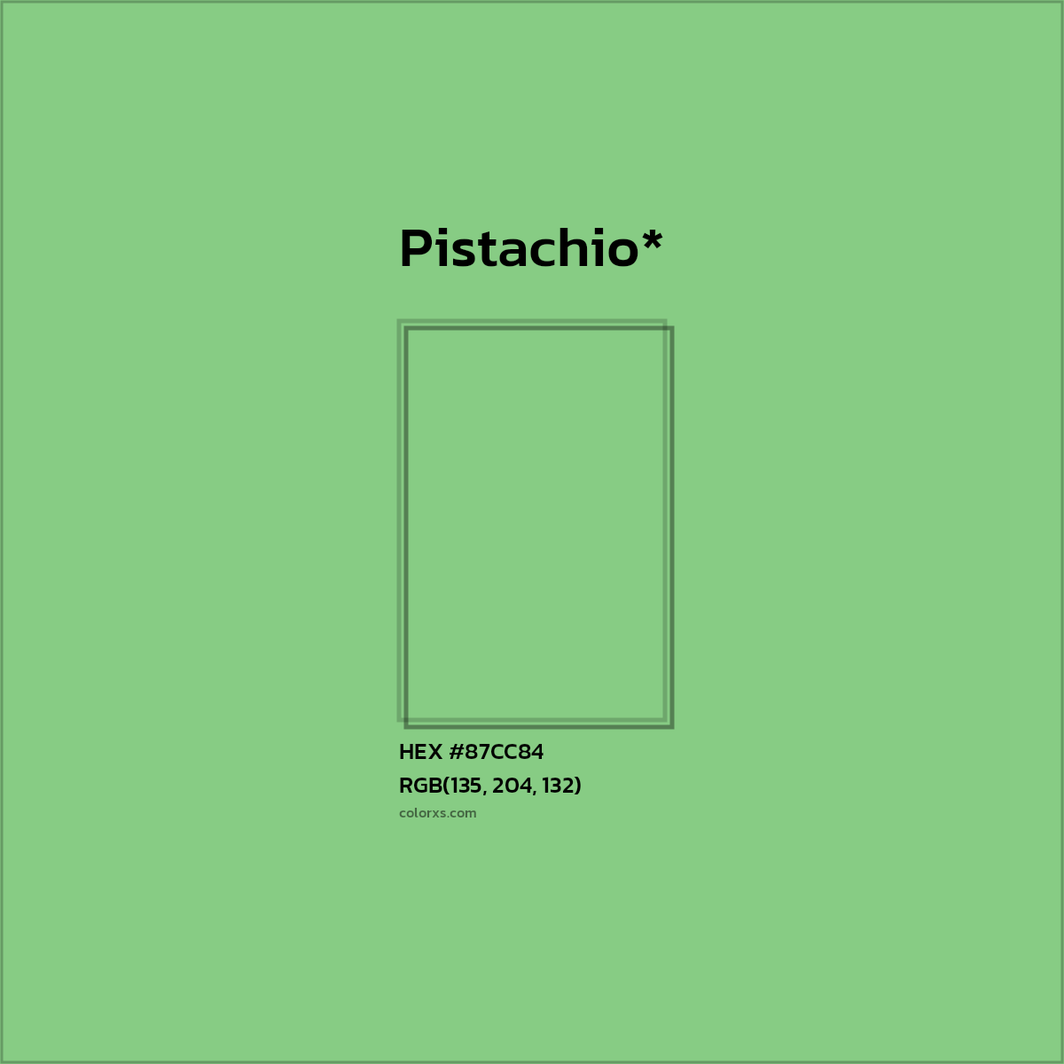 HEX #87CC84 Color Name, Color Code, Palettes, Similar Paints, Images