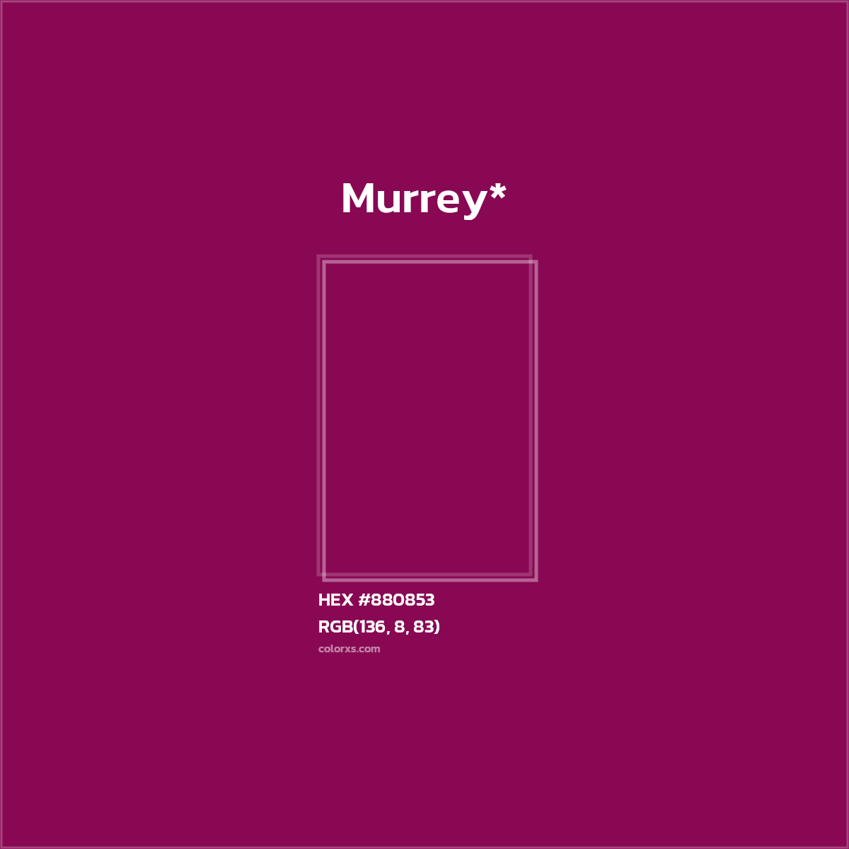 HEX #880853 Color Name, Color Code, Palettes, Similar Paints, Images