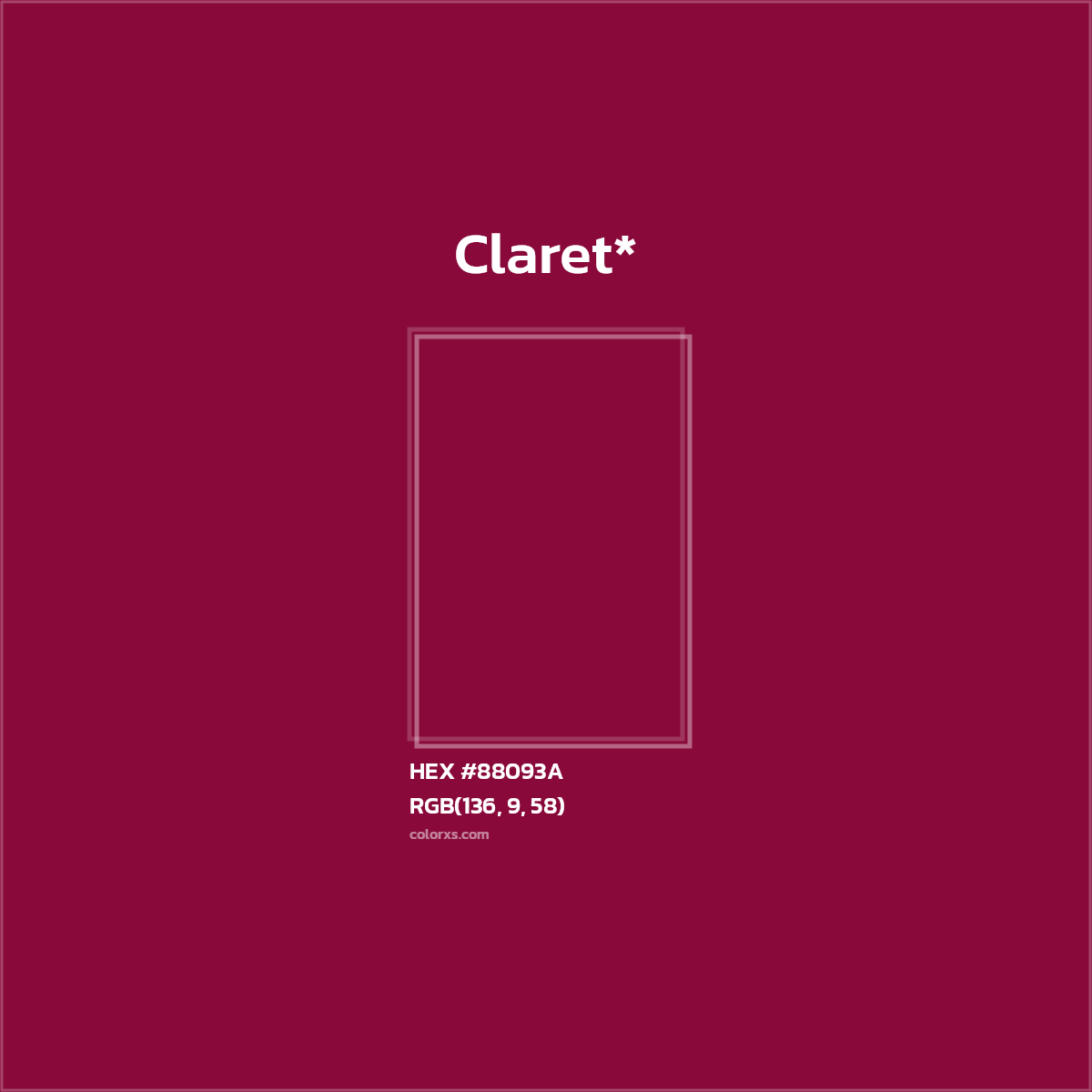 HEX #88093A Color Name, Color Code, Palettes, Similar Paints, Images