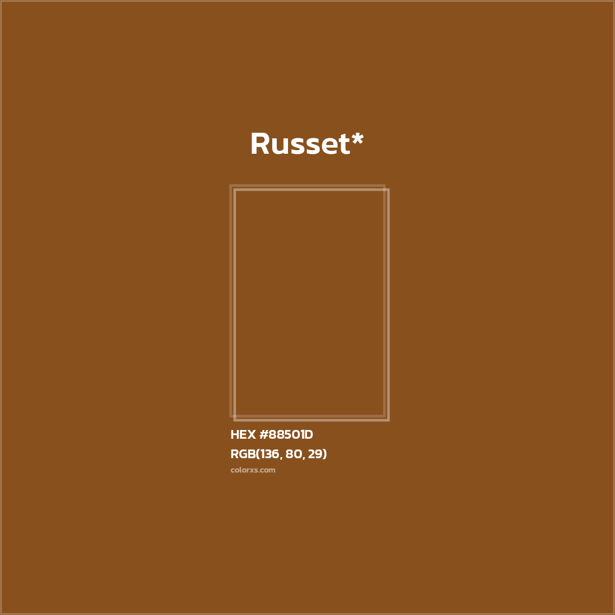 HEX #88501D Color Name, Color Code, Palettes, Similar Paints, Images