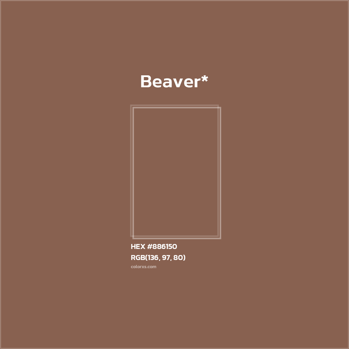 HEX #886150 Color Name, Color Code, Palettes, Similar Paints, Images