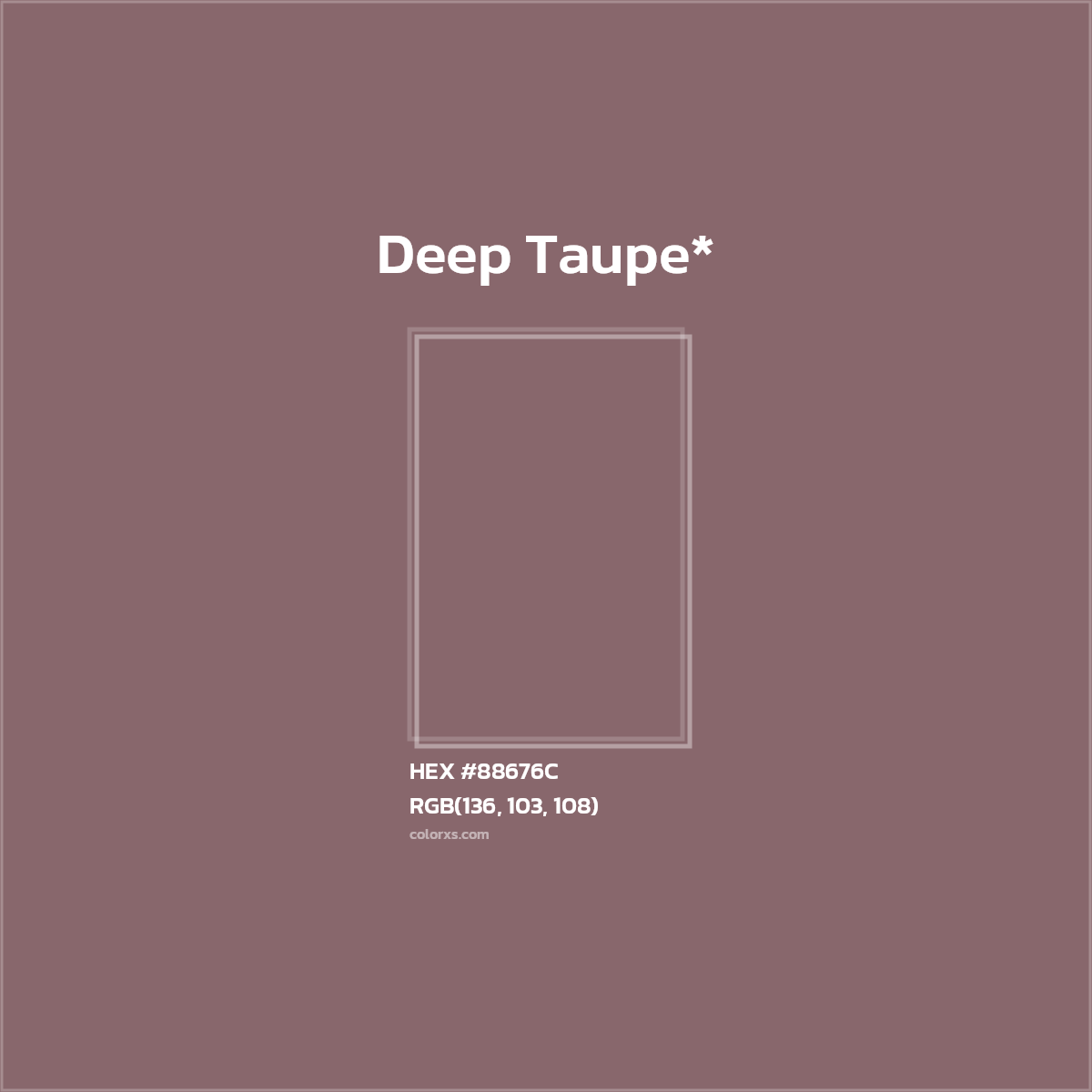 HEX #88676C Color Name, Color Code, Palettes, Similar Paints, Images