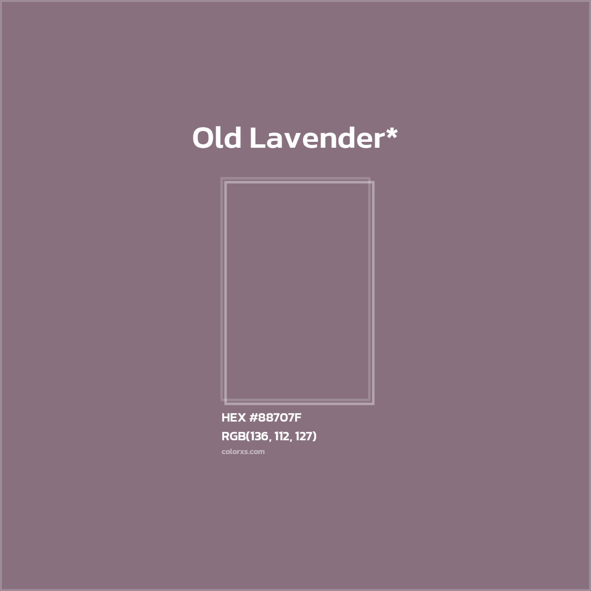 HEX #88707F Color Name, Color Code, Palettes, Similar Paints, Images