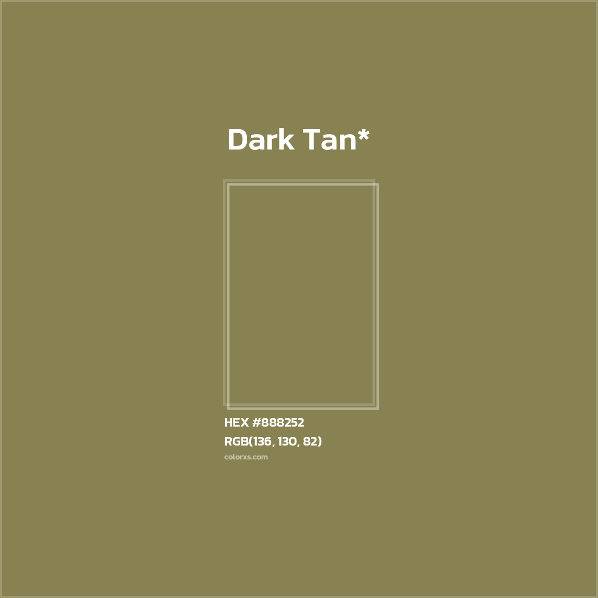 HEX #888252 Color Name, Color Code, Palettes, Similar Paints, Images
