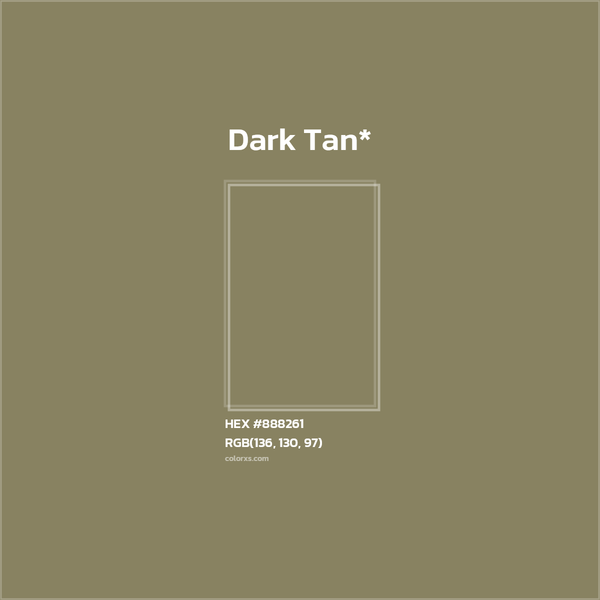 HEX #888261 Color Name, Color Code, Palettes, Similar Paints, Images
