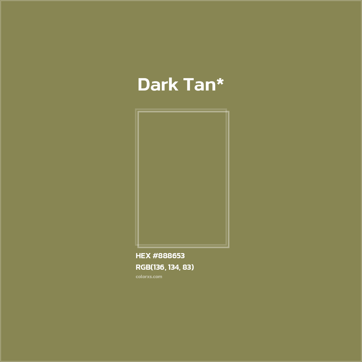 HEX #888653 Color Name, Color Code, Palettes, Similar Paints, Images
