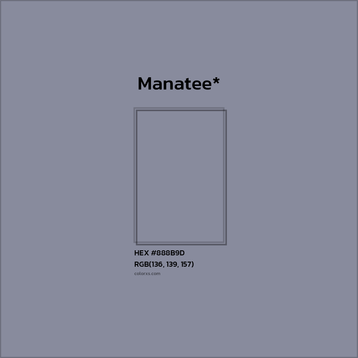 HEX #888B9D Color Name, Color Code, Palettes, Similar Paints, Images