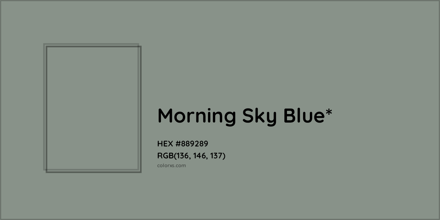 HEX #889289 Color Name, Color Code, Palettes, Similar Paints, Images