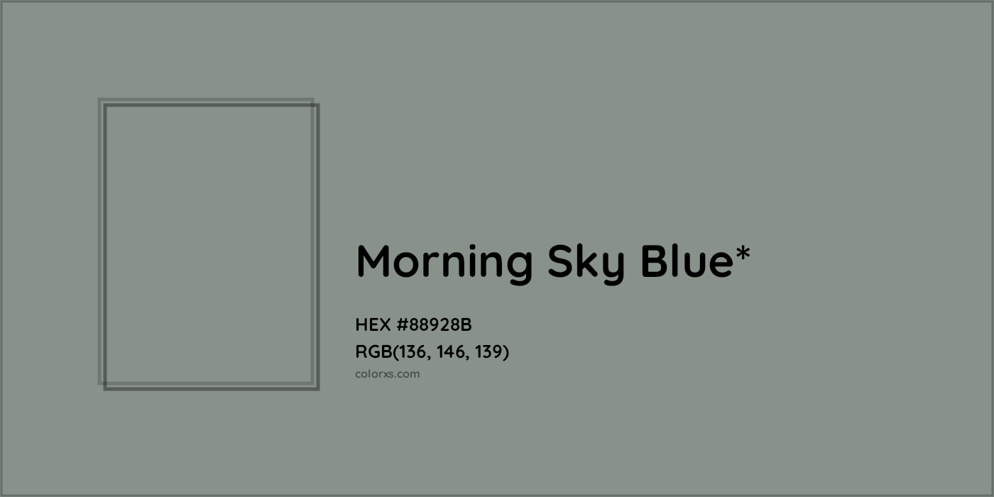 HEX #88928B Color Name, Color Code, Palettes, Similar Paints, Images