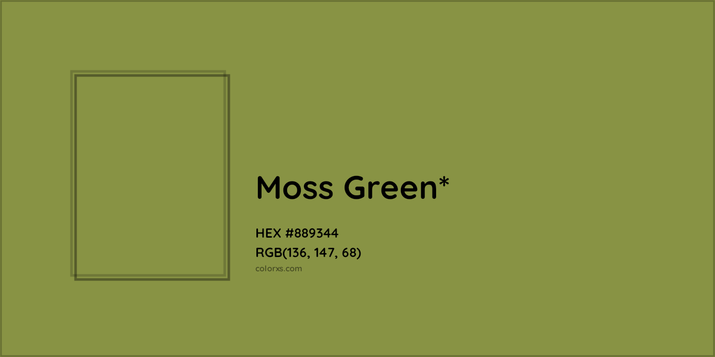 HEX #889344 Color Name, Color Code, Palettes, Similar Paints, Images