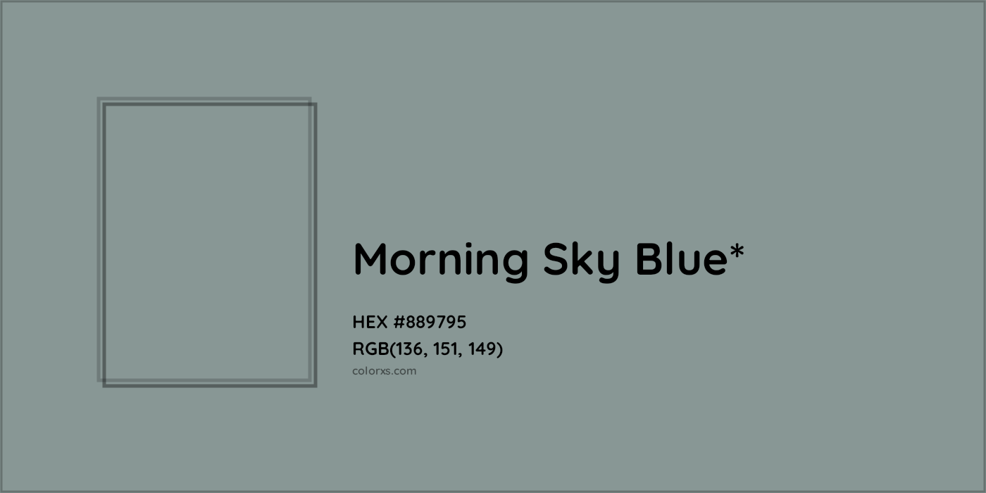 HEX #889795 Color Name, Color Code, Palettes, Similar Paints, Images
