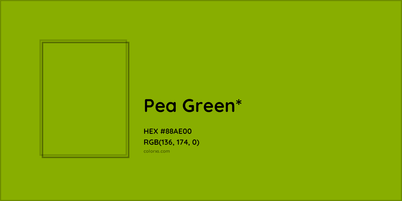 HEX #88AE00 Color Name, Color Code, Palettes, Similar Paints, Images