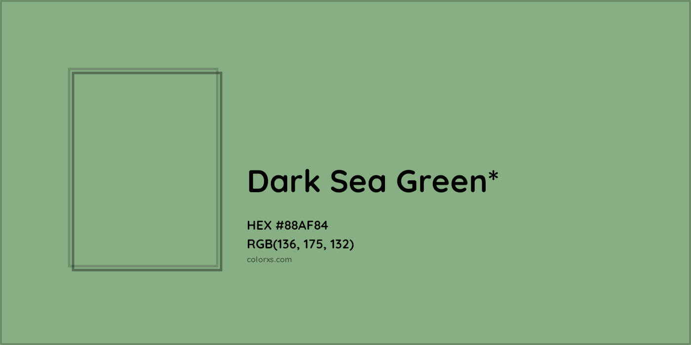 HEX #88AF84 Color Name, Color Code, Palettes, Similar Paints, Images