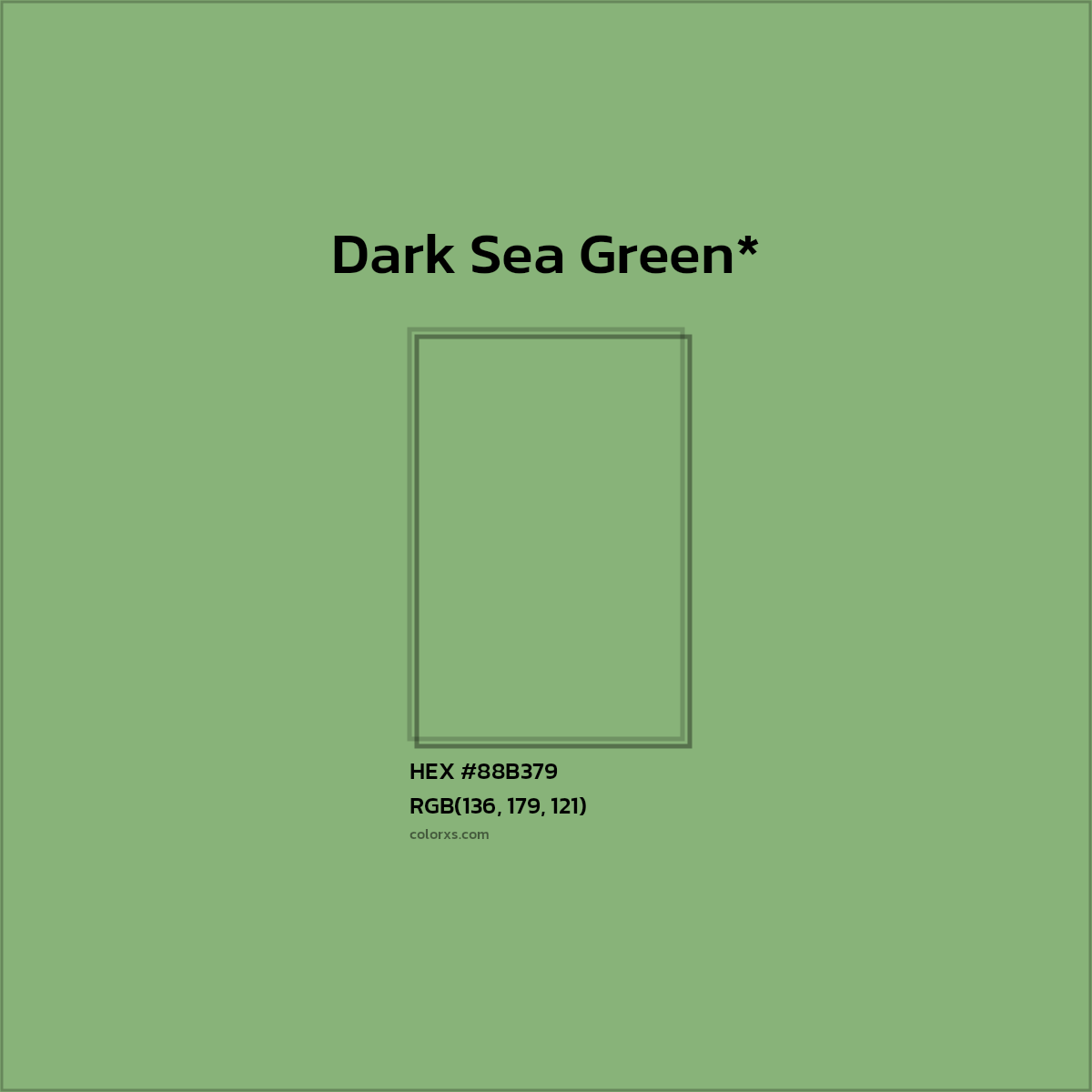 HEX #88B379 Color Name, Color Code, Palettes, Similar Paints, Images