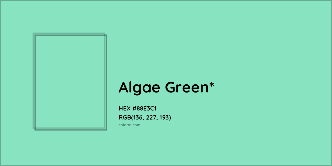 HEX #88E3C1 Color Name, Color Code, Palettes, Similar Paints, Images