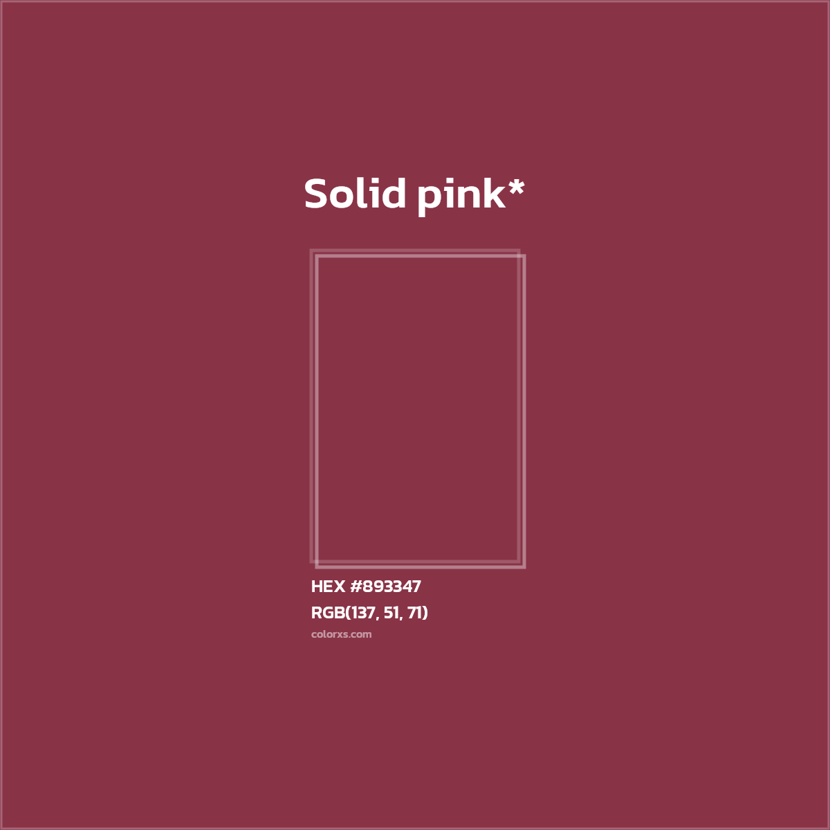 HEX #893347 Color Name, Color Code, Palettes, Similar Paints, Images