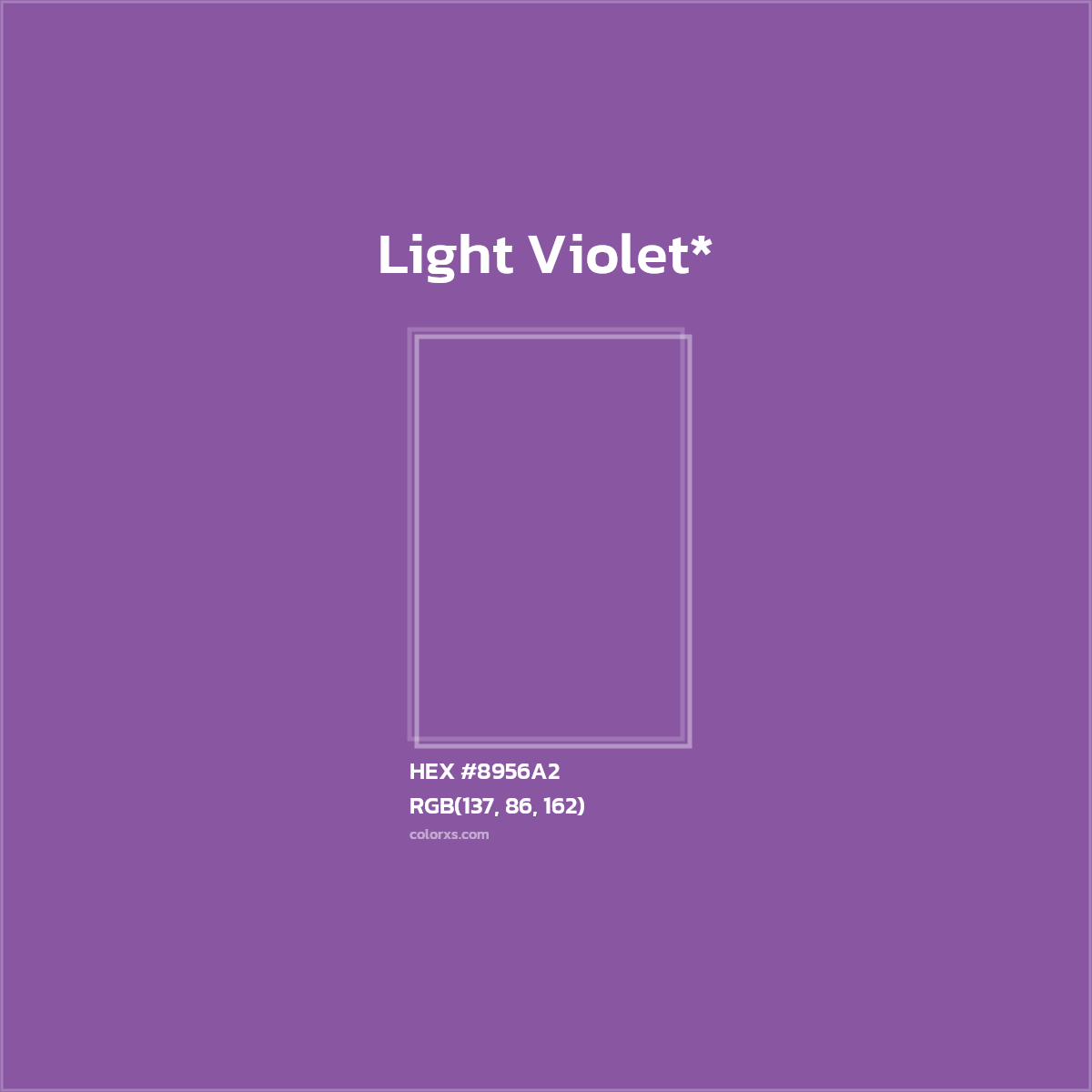 HEX #8956A2 Color Name, Color Code, Palettes, Similar Paints, Images