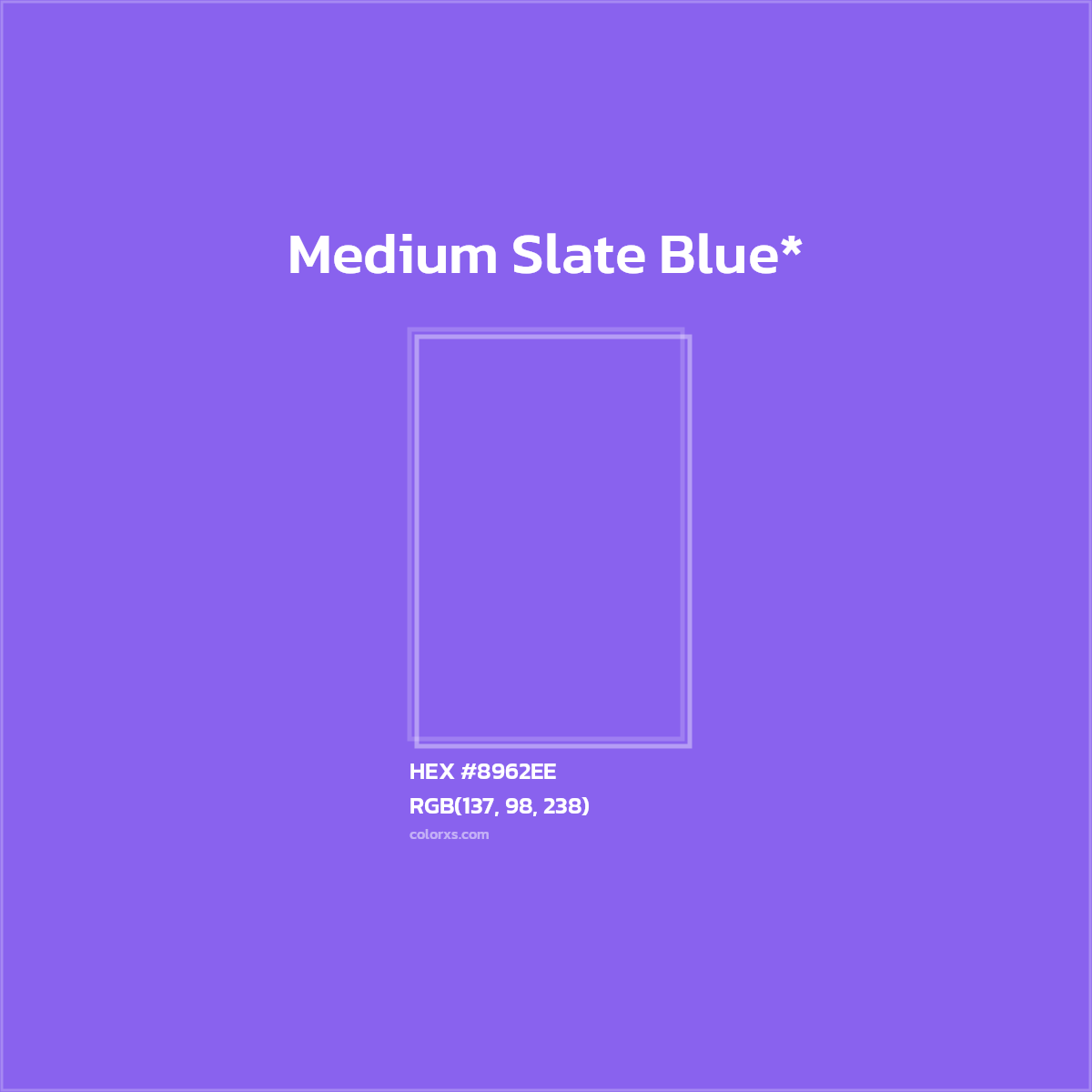 HEX #8962EE Color Name, Color Code, Palettes, Similar Paints, Images