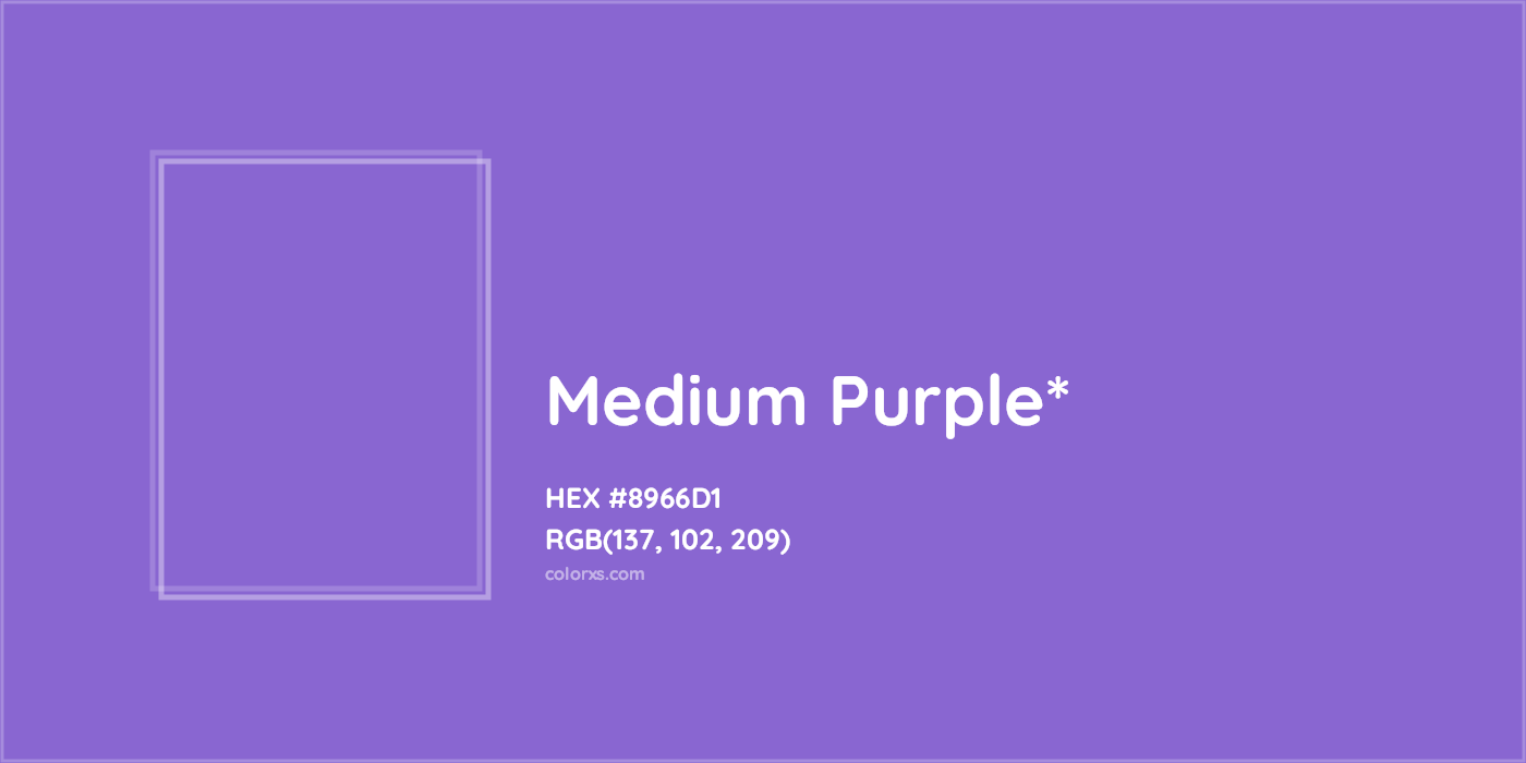 HEX #8966D1 Color Name, Color Code, Palettes, Similar Paints, Images