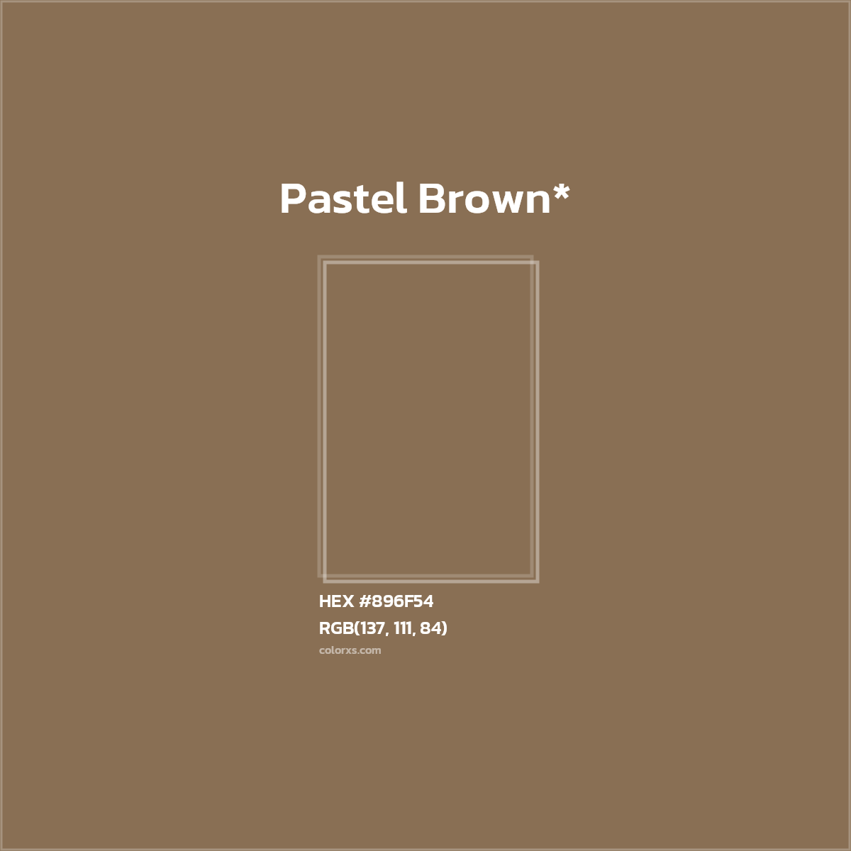 HEX #896F54 Color Name, Color Code, Palettes, Similar Paints, Images