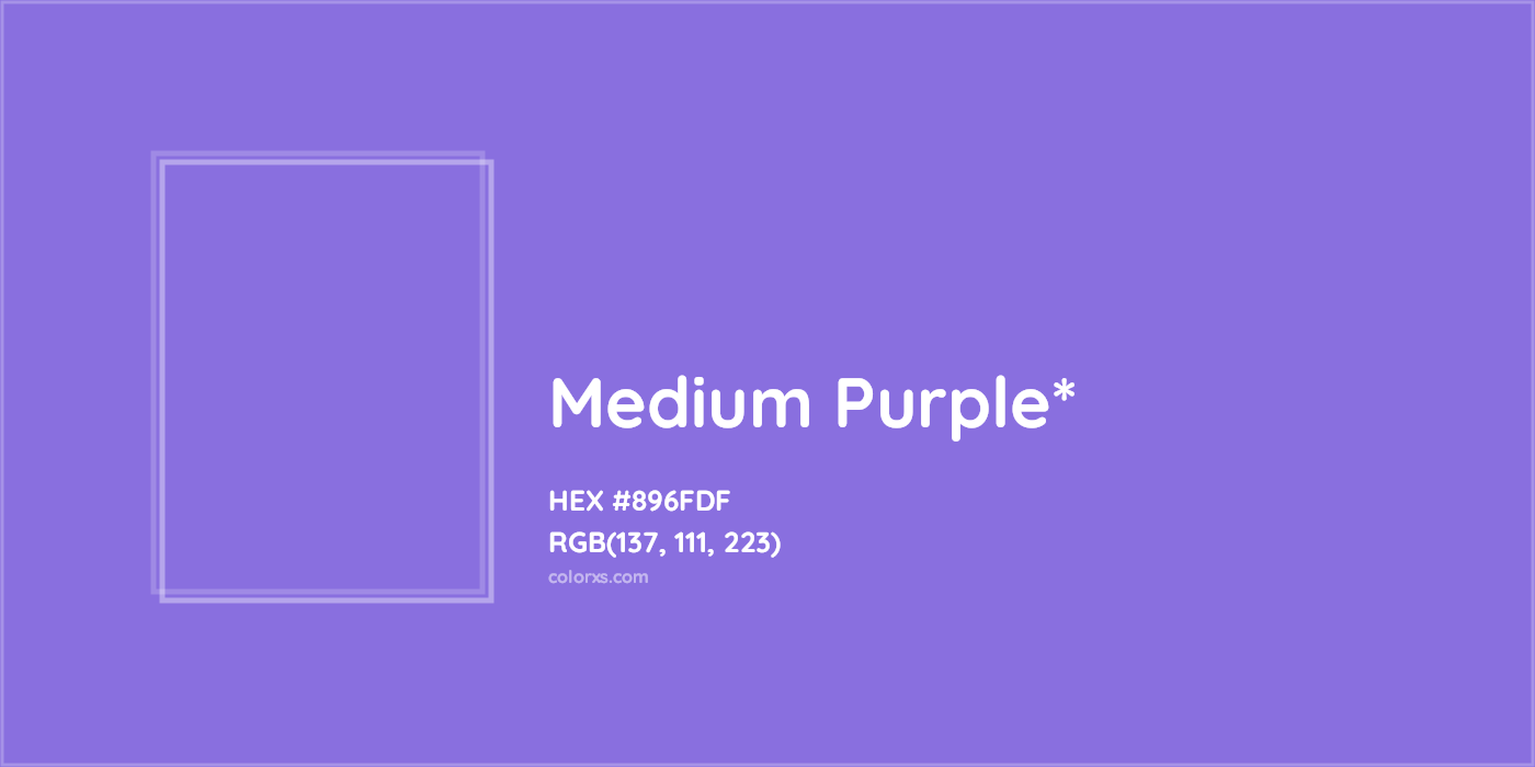 HEX #896FDF Color Name, Color Code, Palettes, Similar Paints, Images