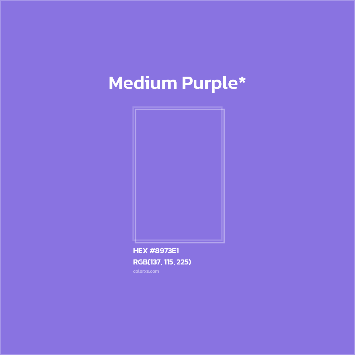 HEX #8973E1 Color Name, Color Code, Palettes, Similar Paints, Images
