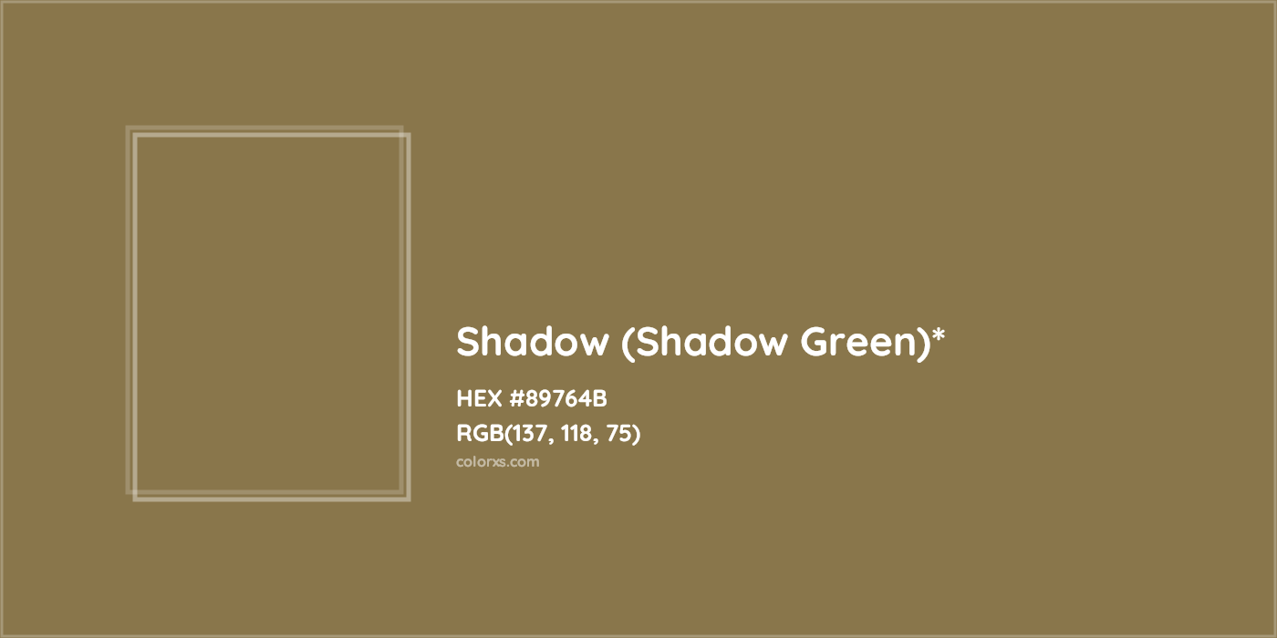 HEX #89764B Color Name, Color Code, Palettes, Similar Paints, Images