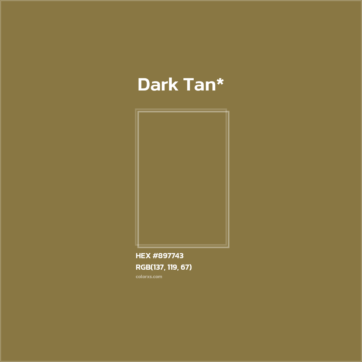 HEX #897743 Color Name, Color Code, Palettes, Similar Paints, Images
