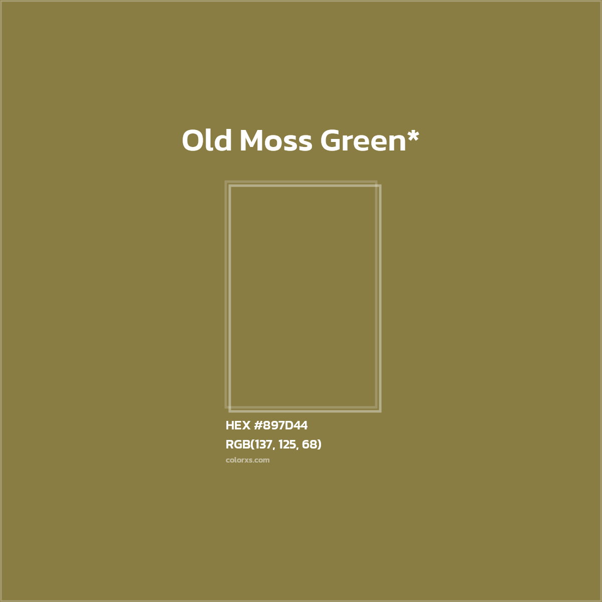 HEX #897D44 Color Name, Color Code, Palettes, Similar Paints, Images