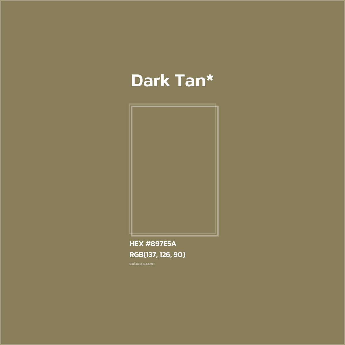 HEX #897E5A Color Name, Color Code, Palettes, Similar Paints, Images