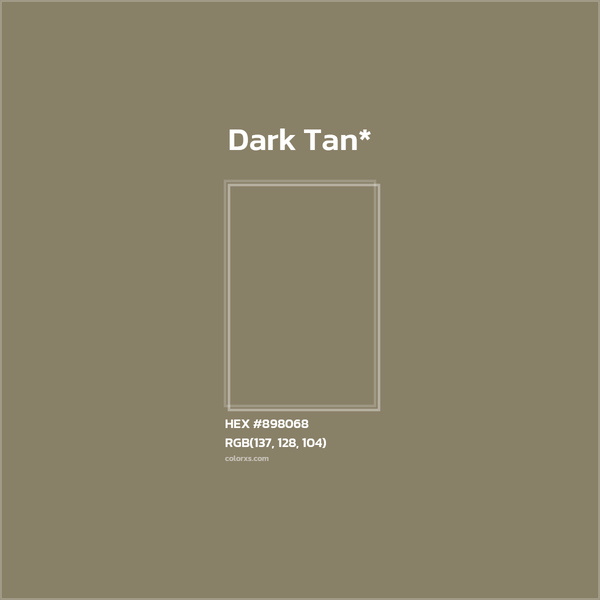HEX #898068 Color Name, Color Code, Palettes, Similar Paints, Images