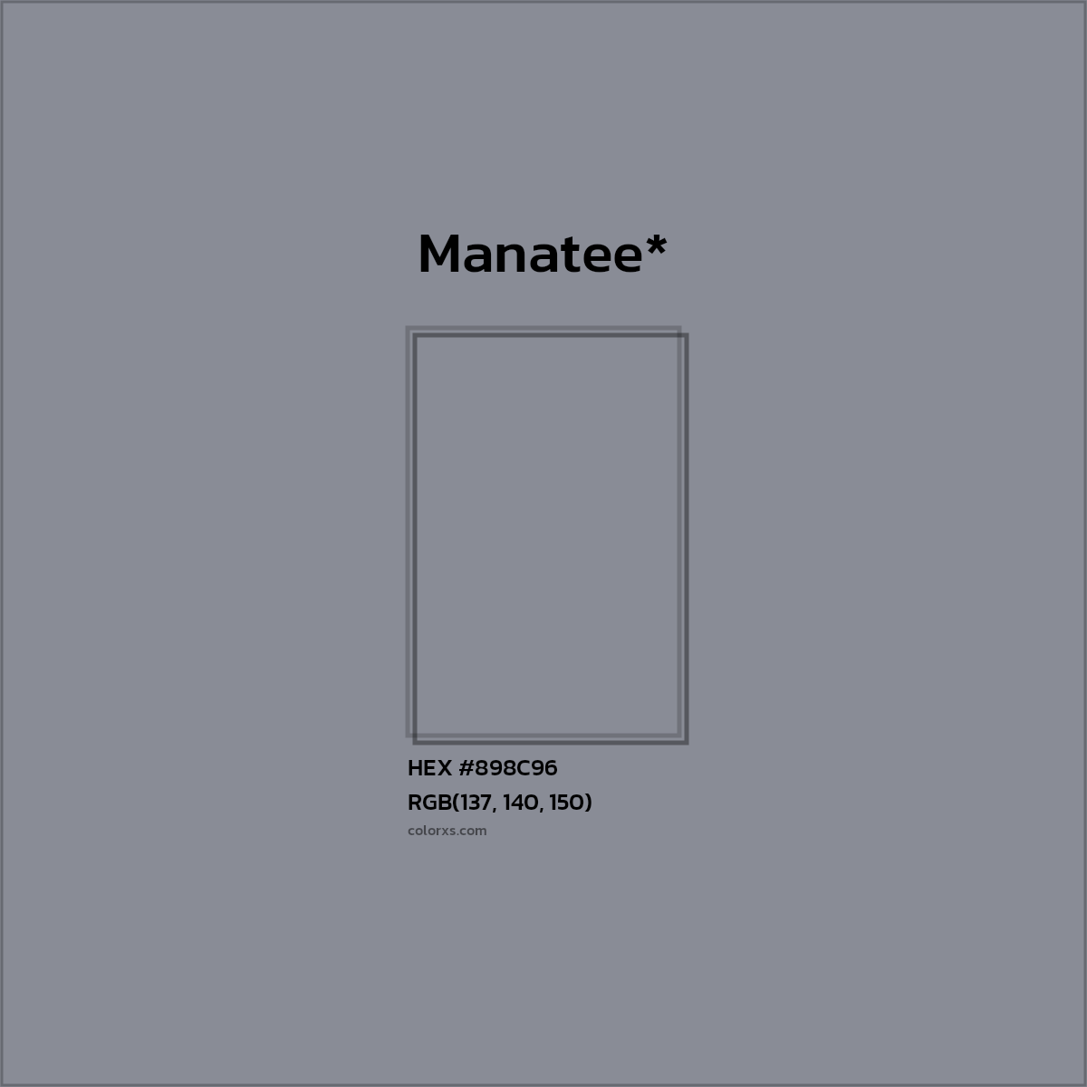 HEX #898C96 Color Name, Color Code, Palettes, Similar Paints, Images
