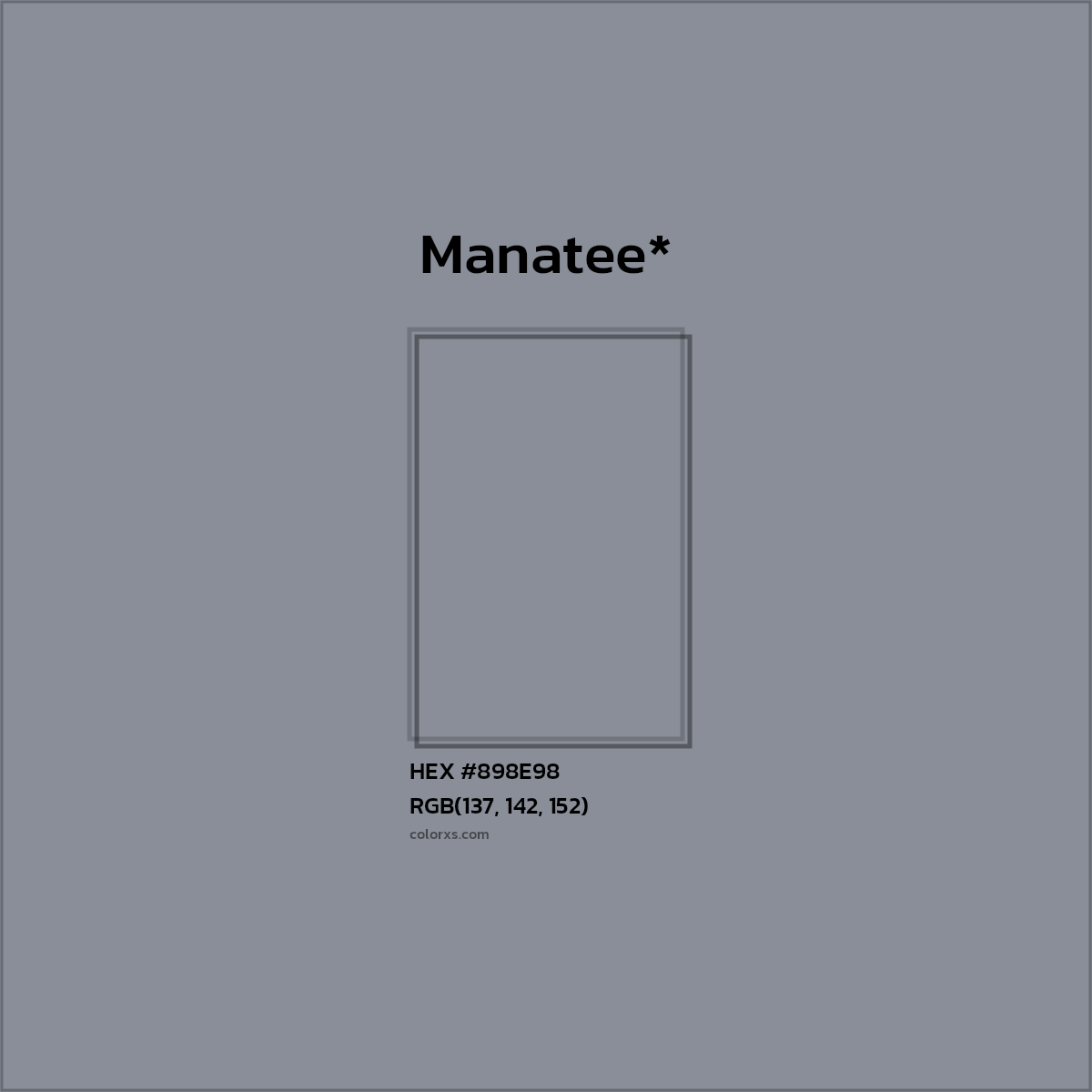 HEX #898E98 Color Name, Color Code, Palettes, Similar Paints, Images