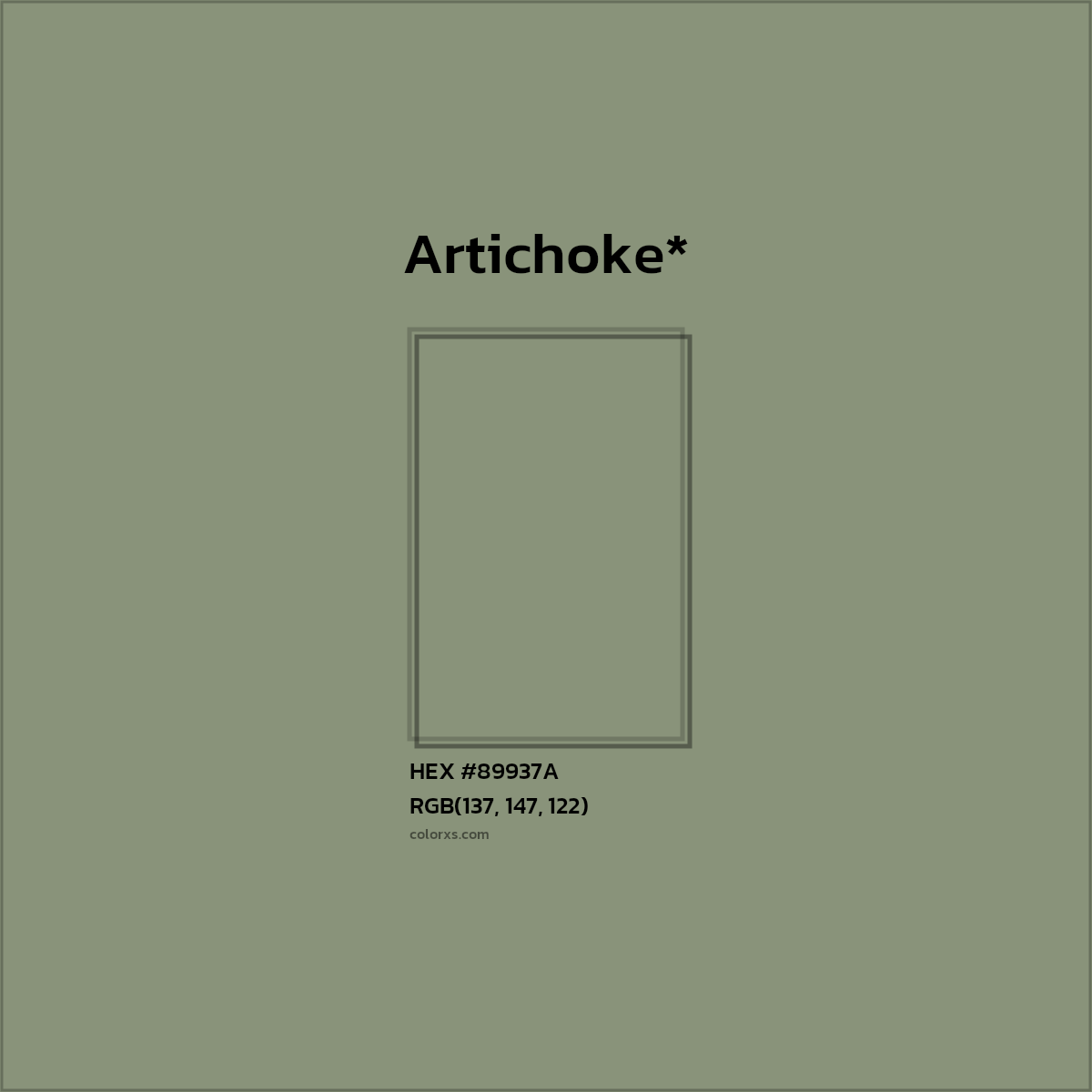 HEX #89937A Color Name, Color Code, Palettes, Similar Paints, Images