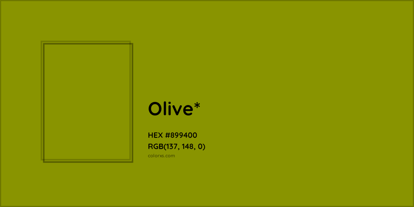 HEX #899400 Color Name, Color Code, Palettes, Similar Paints, Images