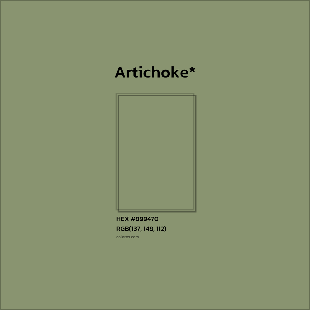 HEX #899470 Color Name, Color Code, Palettes, Similar Paints, Images