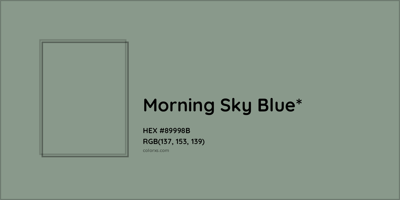 HEX #89998B Color Name, Color Code, Palettes, Similar Paints, Images