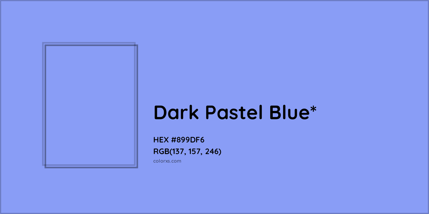 HEX #899DF6 Color Name, Color Code, Palettes, Similar Paints, Images
