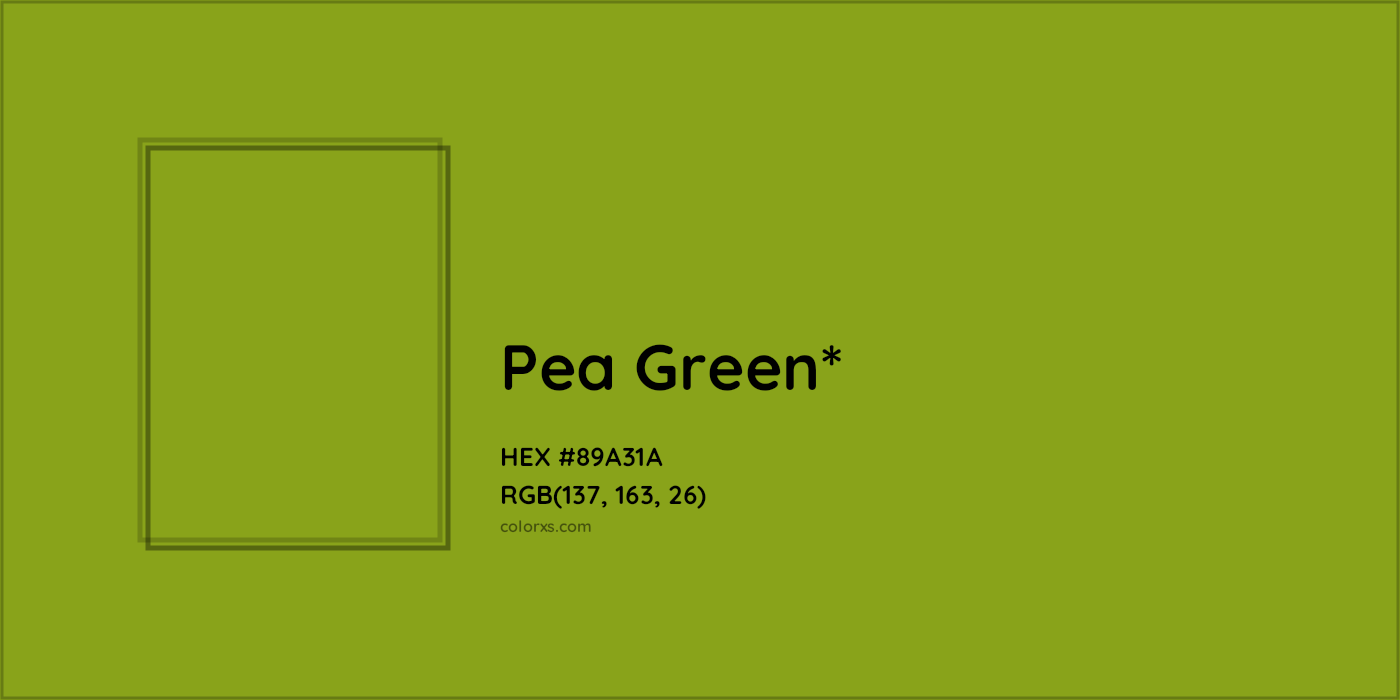 HEX #89A31A Color Name, Color Code, Palettes, Similar Paints, Images